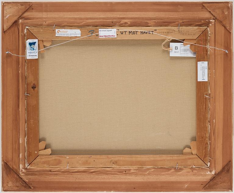 Karin Parrow, "Ut mot havet".