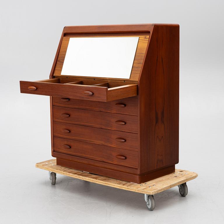 Sekretär, teak, Dyrlund, Danmark, 1960-tal.