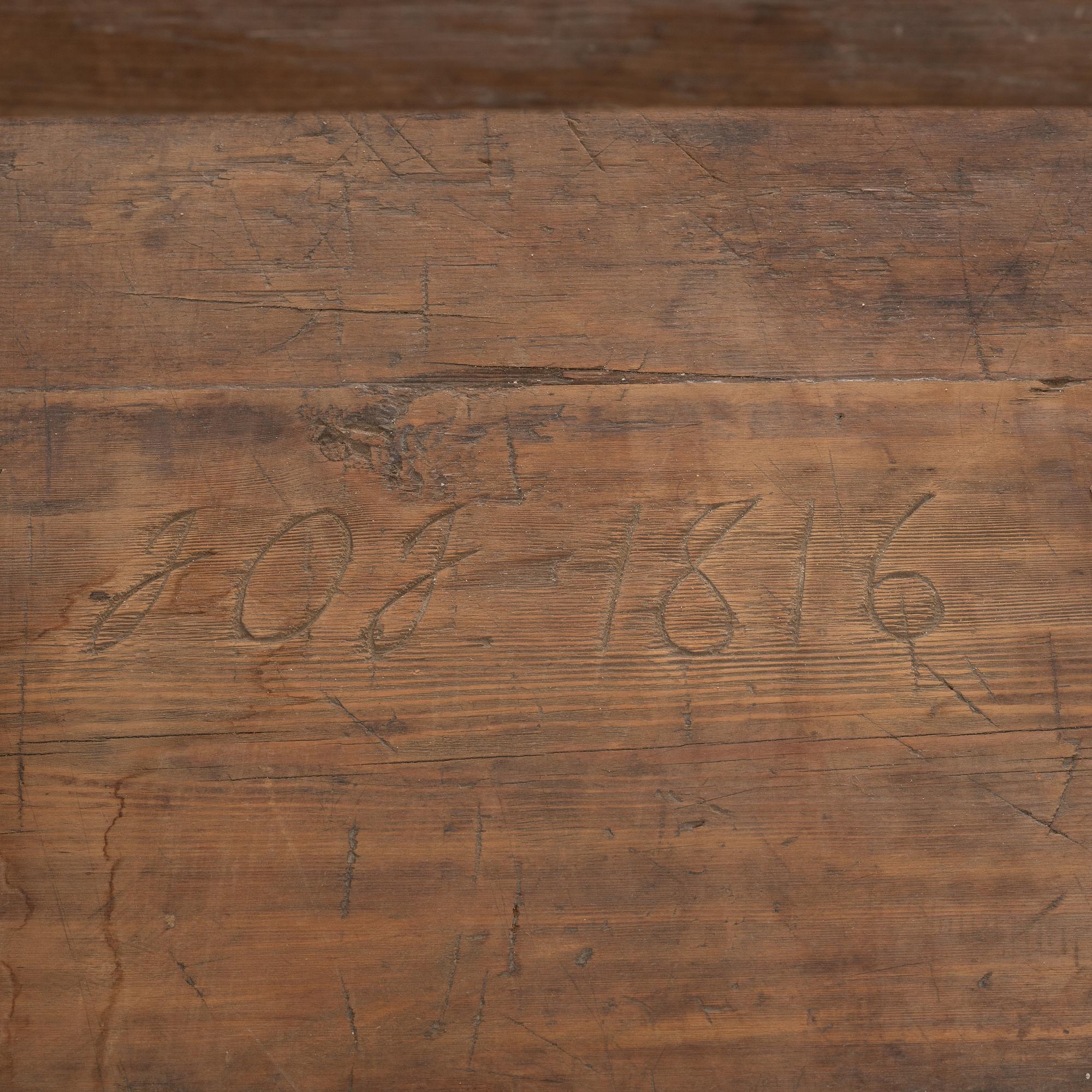 Bockbord, Jämtland, 1800-tal.