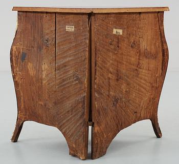 HÖRNBYRÅ, Stockholmsarbete, 1700-talets andra hälft. Rokoko.