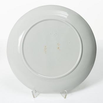 Twelve crayfish plates, Gothenburg, circa 1900.