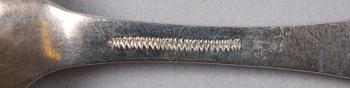 MATSKEDAR, 3 st, silver. 1700/1800-tal.