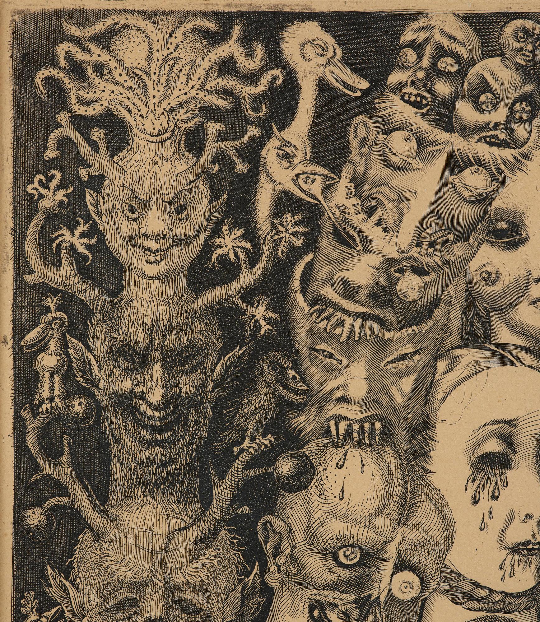 Eduard Wiiralt, "Põrgu" (Hell).