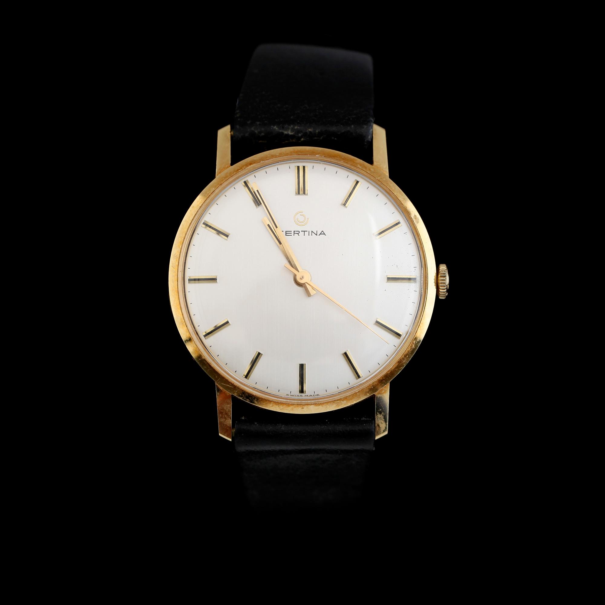 ARMBANDSUR, 18 k guld, Certina, 1970-tal.