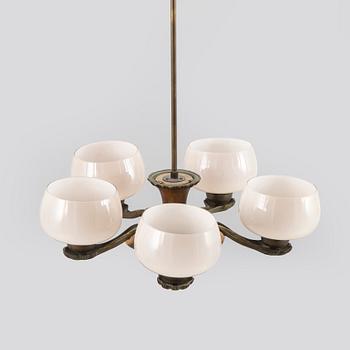 Paavo Tynell, a 1930's '1376/5' ceiling light for Taito.