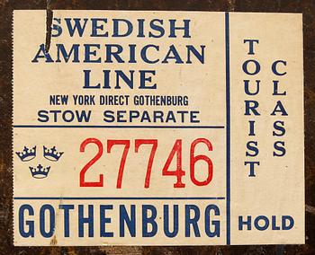 KOFFERT, Louis Vuitton, 1900-talets första hälft.