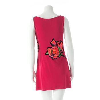 LOUIS VUITTON, two pairs of tank tops and a long sleeved top with roses decor by Stephen Sprouse, limited edition 2009.