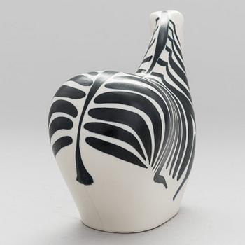 A STONEWARE FIGURINE by LILLEMOR MANNERHEIM, signed Lillemor Arabia -85.