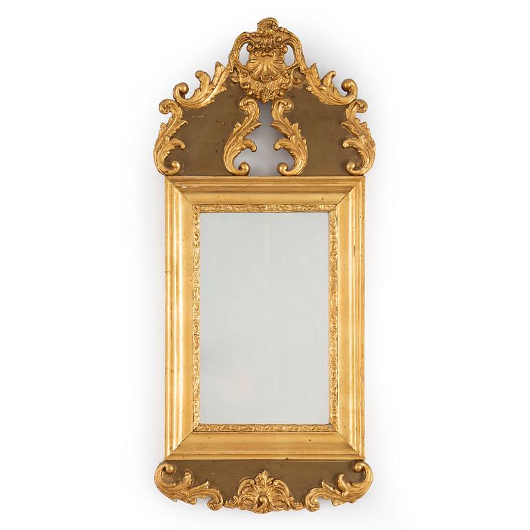 A late 19th century mirror.