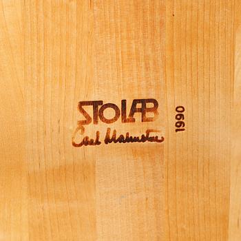 STOLAR, ett par, "Lilla Åland", Carl Malmsten, Stolab, 1990.