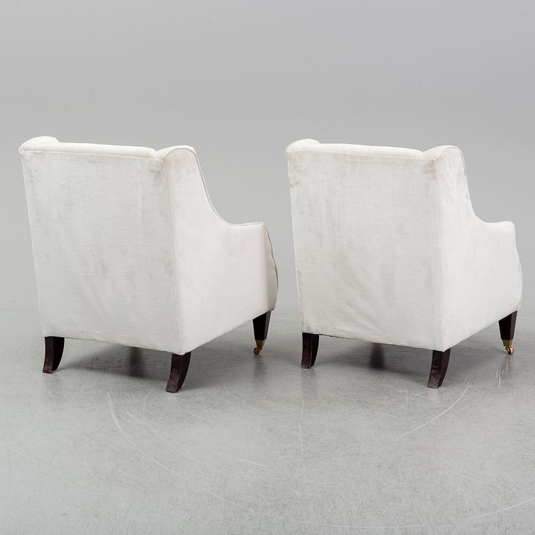 LAURA ASHLEY, FÅTÖLJER, ett par, 2000-tal.