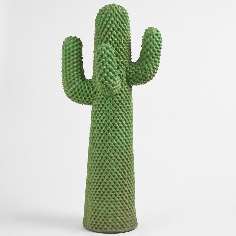 Guido Drocco & Franco Mello, klädhängare/skulptur, "Cactus", ed. 298/2000, Gufram, Itailien, 1986.