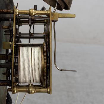 A Rococo longcase clock by Petter Ernst (Stockholm 1753-1784).