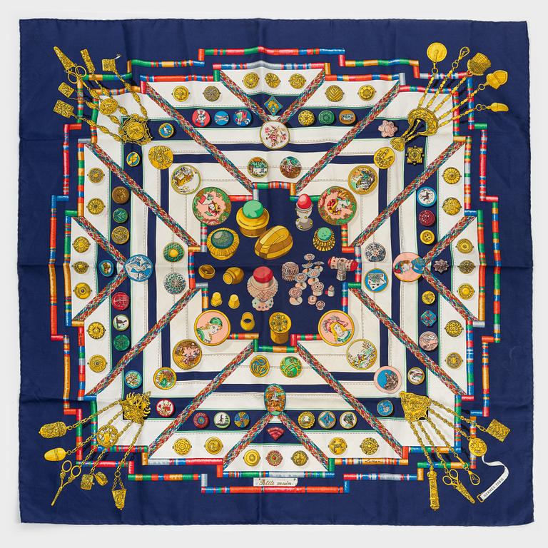 Hermès, scarf, "Petite Main".