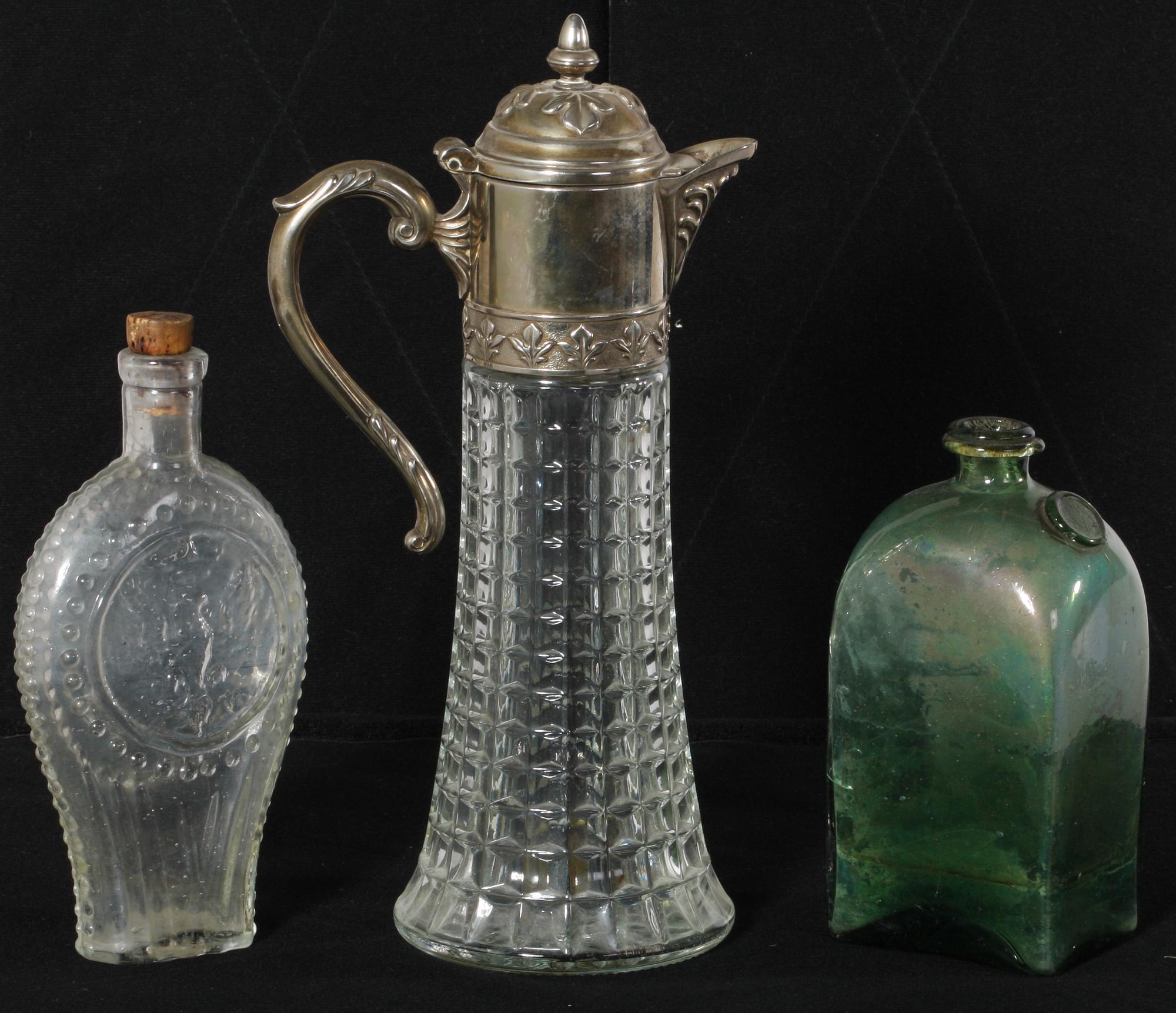 PARTI GLAS, 3 delar. Bl a 1800-tal.
