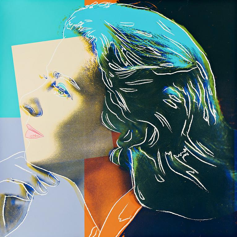 Andy Warhol, "Herself", ur: "Three portraits of Ingrid Bergman".