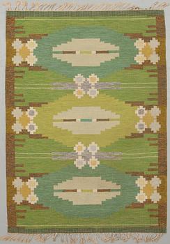 MATTA, rölakan, monogramsignerad, IS (Ingegerd Silow). Ca 229 x 165 cm.