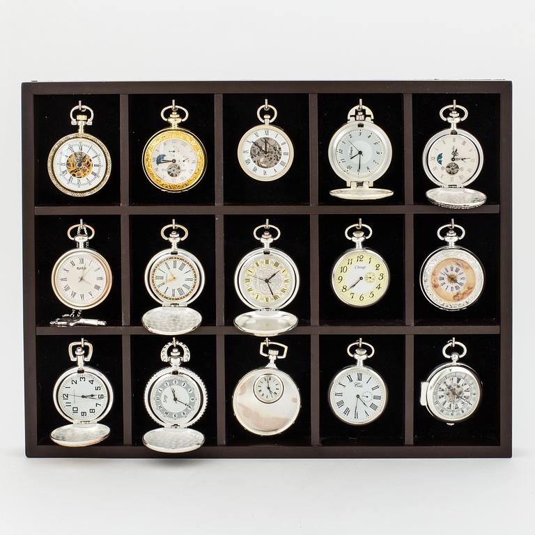 POCKET WATCHES, 15 pcs, "The Heritage Collection".