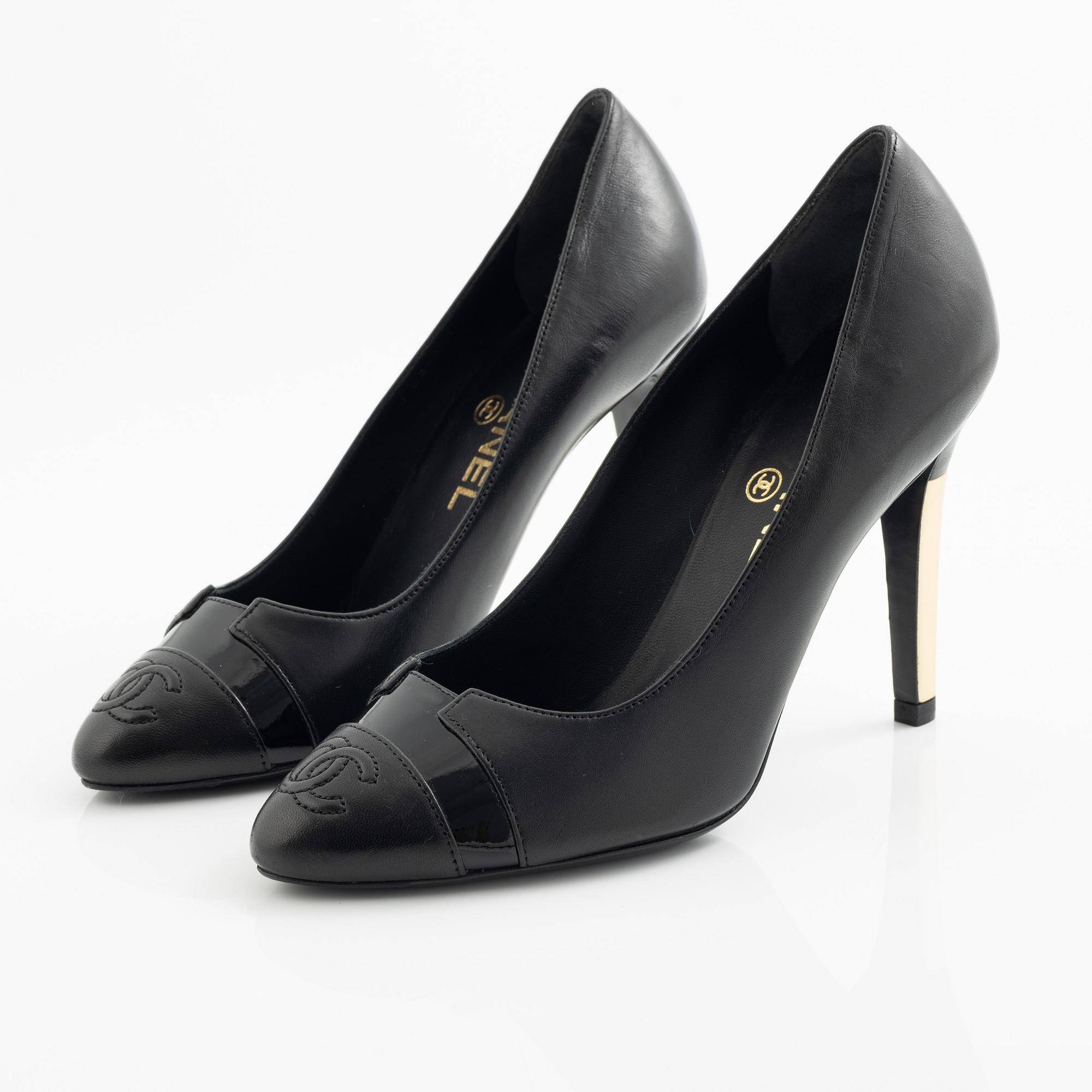 Chanel, pumps, storlek 36.