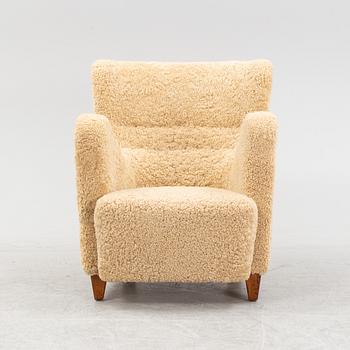 A Swedish Modern armchair, 1930's-/40's.