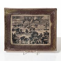 Gustavsberg, a stoneware plaque, Gustavsberg.