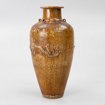 Floor vase, porcelain, China, 20th century.