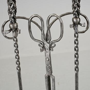 BRASSTÄLL, 4 delar, 1900-tal.