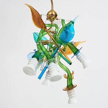 Borek Sipek, a "Luigi I" ceiling light, Driade, Italy post 1989.