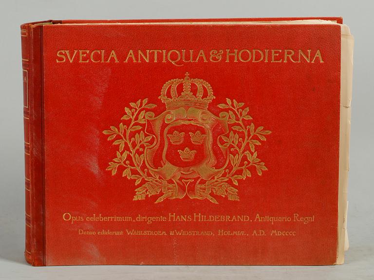 BOK, "Svecia antiqua et hodierna". Opus celeberriumum, dirigente Hans Hildebrand, Antiquario Regni.
Dahlberg, Eri.