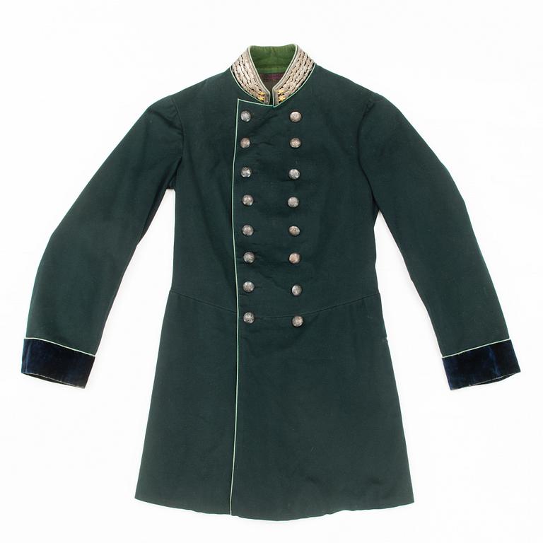 An early 20th Century Imperial Russian official dress coat.