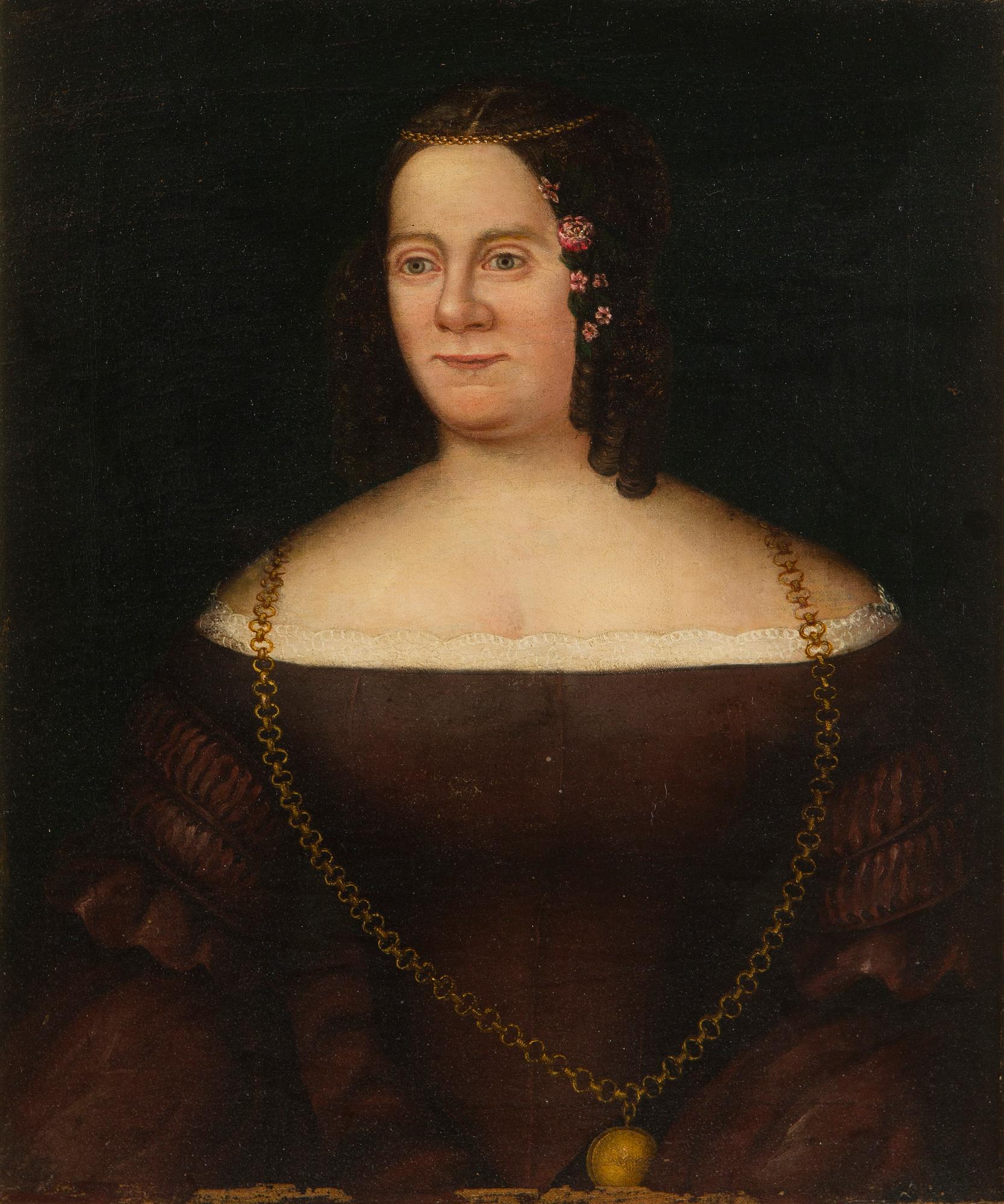 Tuntematon Taiteilija, 1800-luvun alkupuolisko, Naisen muotokuva.