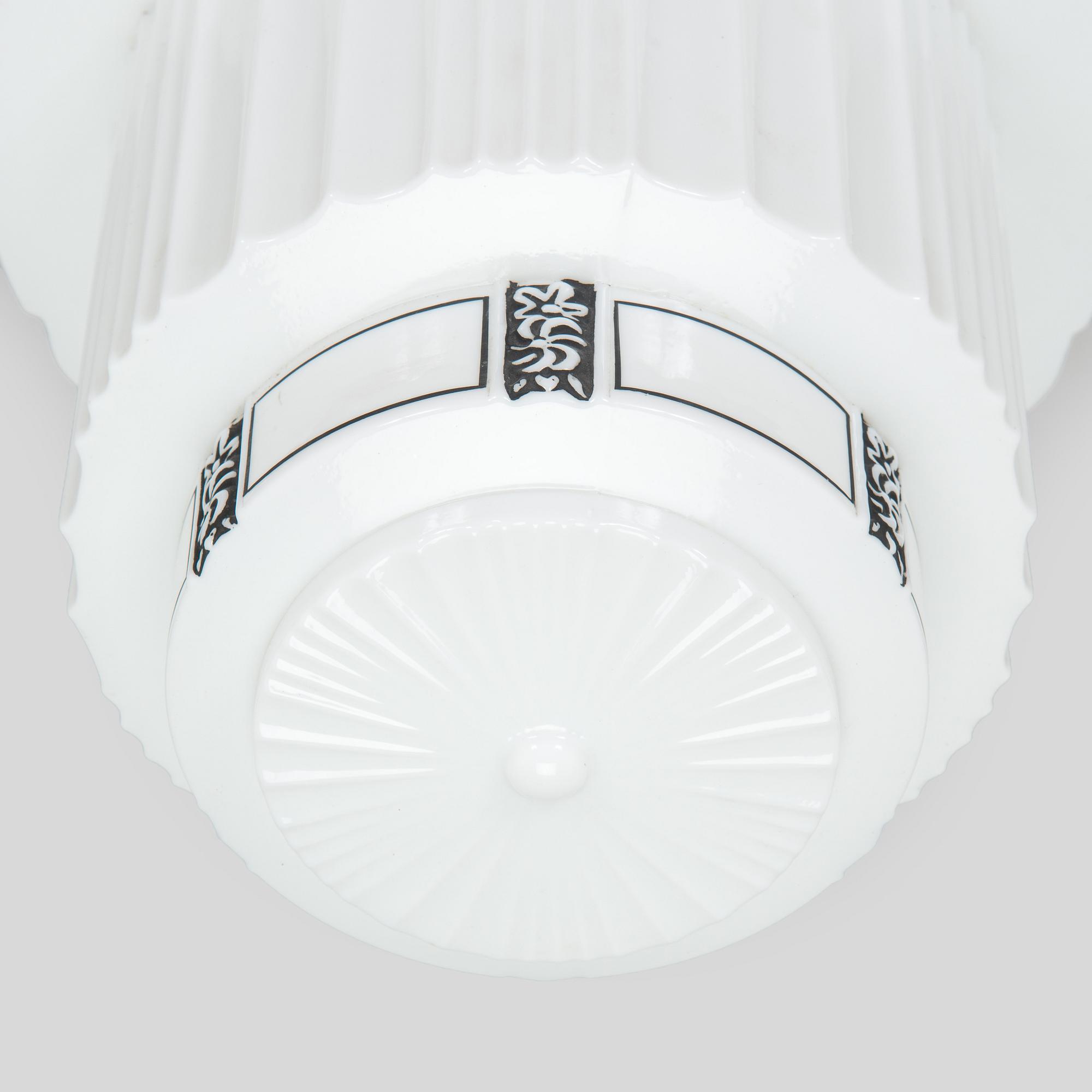 Taklampa, Art Deco, USA 1920/30-tal.