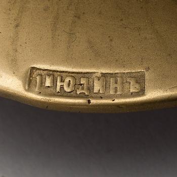 LJUSSTAKAR, mässing. Ryssland.