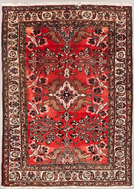 MATTA, old, Iran. Figural. Ca 220 X 158 cm.