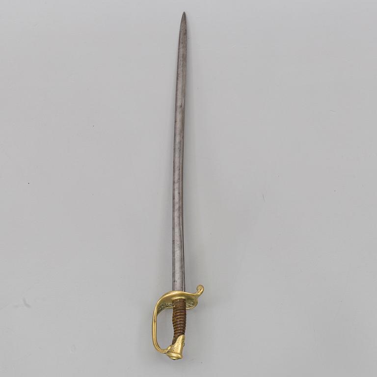 a sword 19th century, Swedish military,