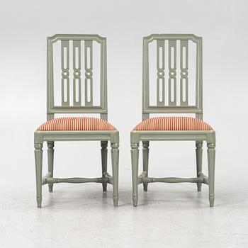 A set of eight 'Svensk provins' chairs, Åmells, 1990's.