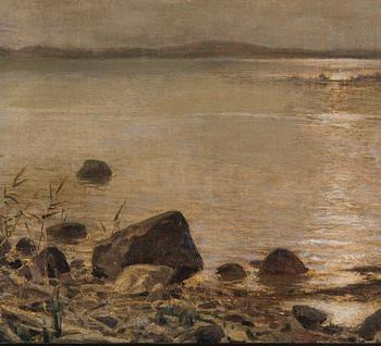 Hjalmar Munsterhjelm, Moonlight at the Shore.