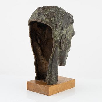 Oidentifierad konstnär 1900-tal, skulptur, brons. Signerad och daterad  -56.