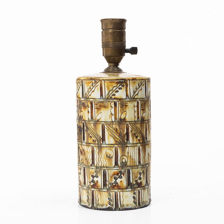 Gertrud Lönegren, a table lamp, Rörstrand.