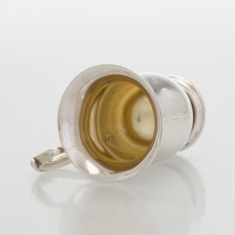 A silver mug, Carl Johan Tegelsten, St. Petersburg 1850s.