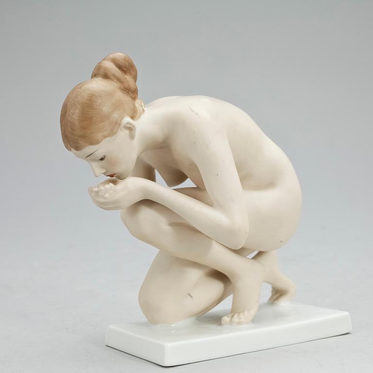 FIGURIN, porslin, Ernst Wenck, Rosenthal, 1900-talets mitt.