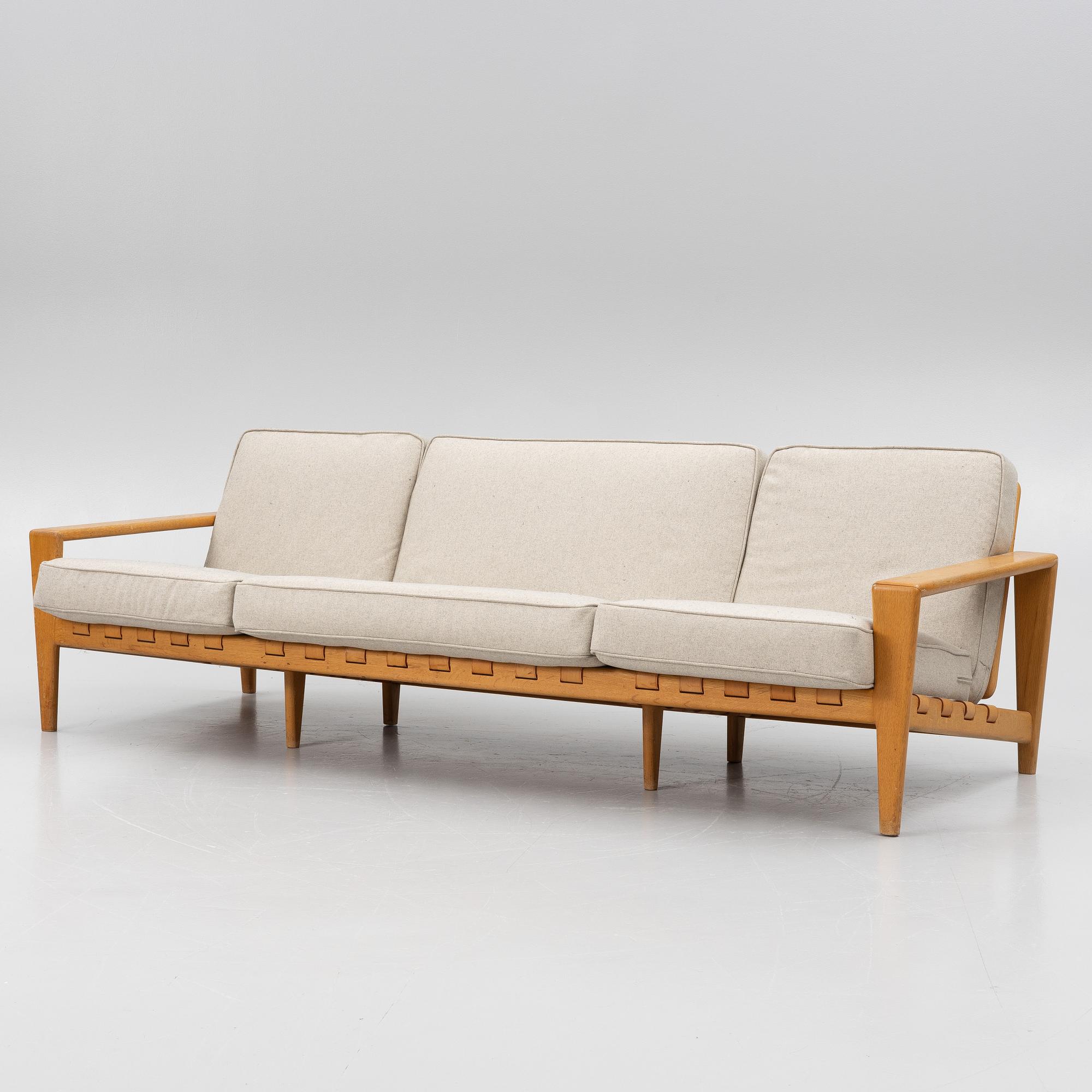 Svante Skogh, soffa, "Bodö", AB Hjertquist & Co, Nässjö, 1950/60-tal.