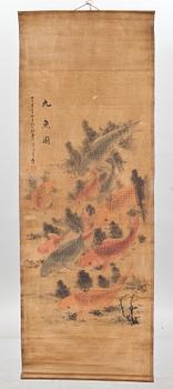 RULLMÅLNING, Kina 18/1900-tal.