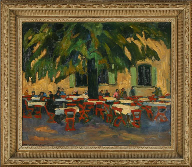 AKKE HUGH MALMESTRÖM, olja på duk, signerad och daterad -22.