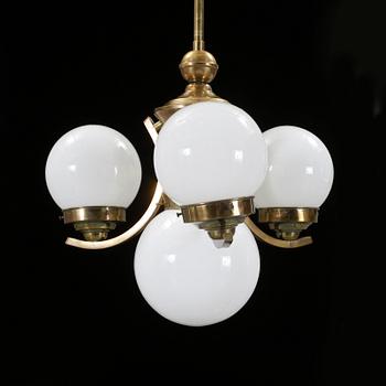 TAKLAMPA, art deco, 1940-tal.