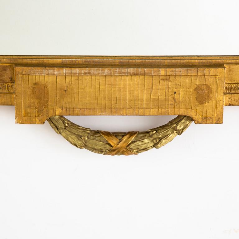 Spegel, gustaviansk, sent 1700-tal.