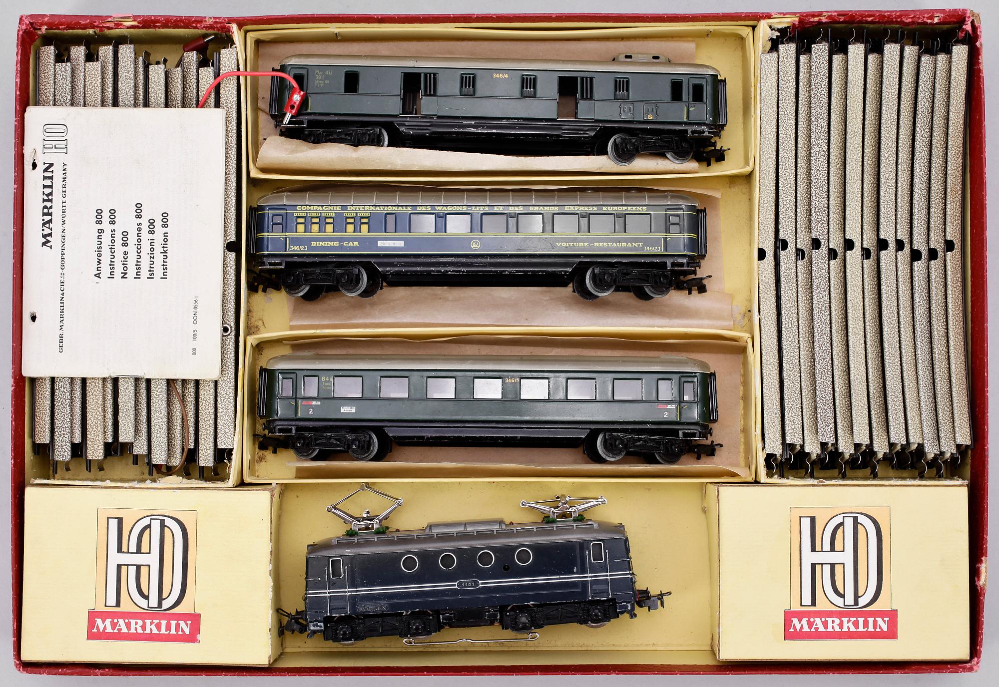 TÅGSET, "848/3", Märklin, 1900-talets andra hälft.