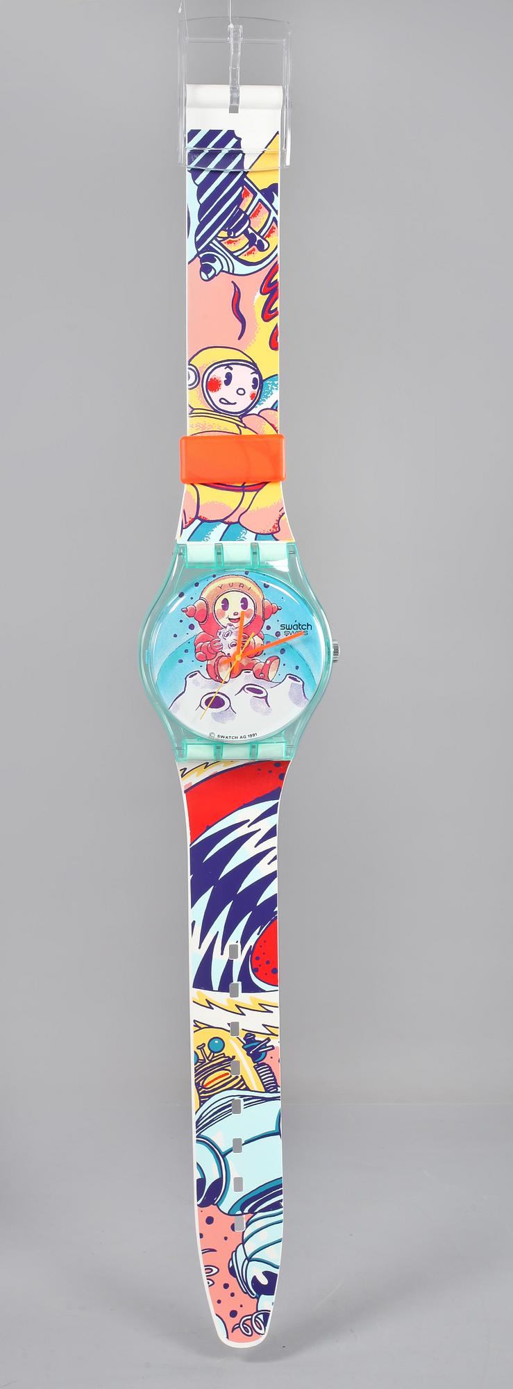 VÄGGUR, Swatch, 1991.