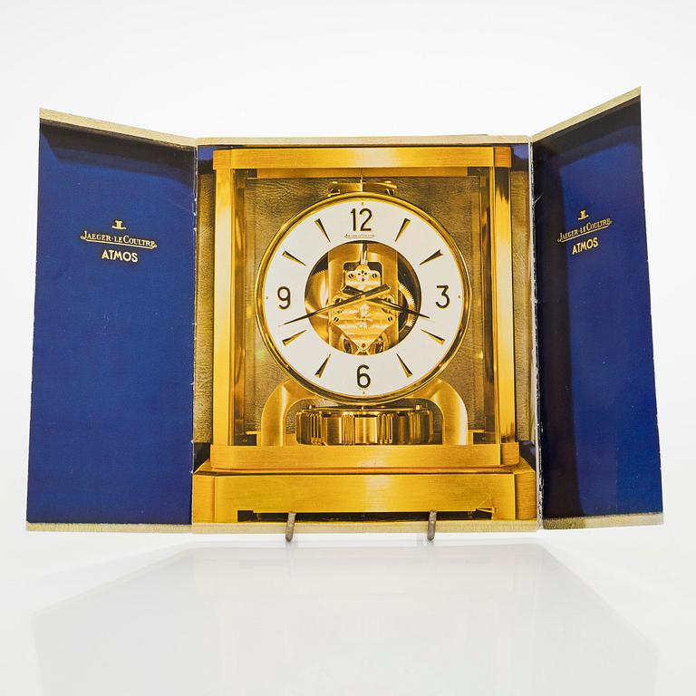 Jaeger-LeCoultre, Atmos, "Black Fish Marina", table clock, 23 x 18 x 13 cm.