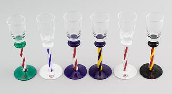 SNAPSGLAS, 6 st, Ken Done, Reijmyre.